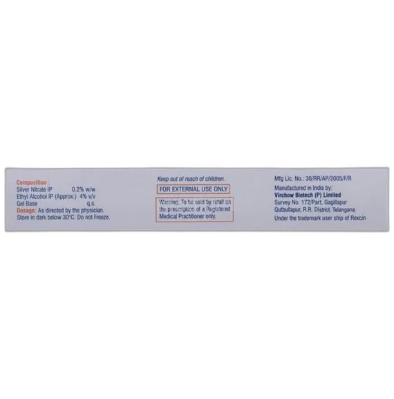 silverex ionic gel 20 gm